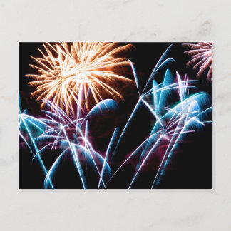 Firework Postcard