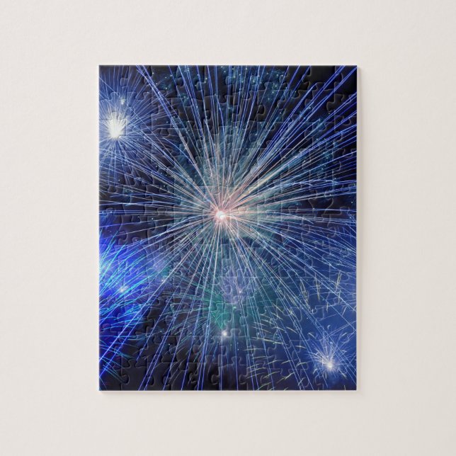 Firework Rockets Jigsaw Puzzle (Vertical)