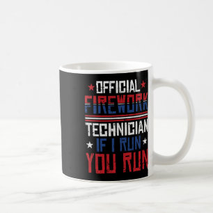Firework Technician 4th Of July Funny Usa Pyro-tec Coffee Mug