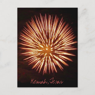 Fireworks1c postcard - customised