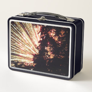 Fireworks 11 black lunchbox