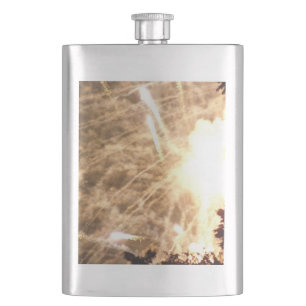 Fireworks 15 stainless steel flask