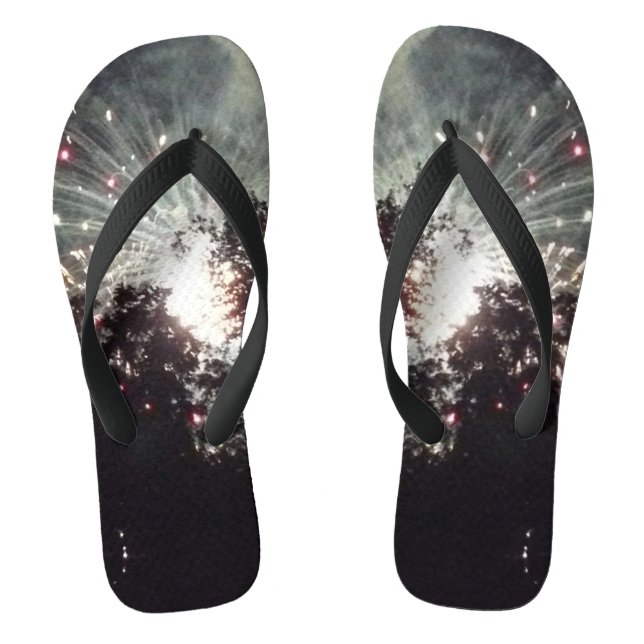 Fireworks 18 wide flip flops (Footbed)