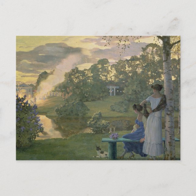 Fireworks, 1922 postcard (Front)