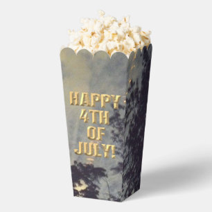 Fireworks 19 4th of July popcorn boxes