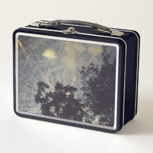 Fireworks 19 black lunchbox