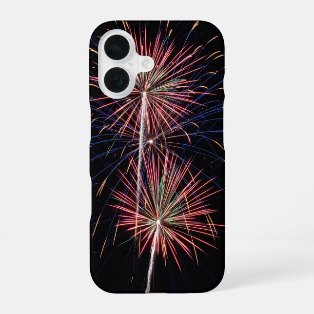 Fireworks 1 iPhone 16 case (Back)