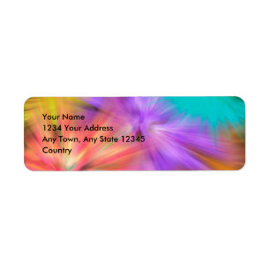 Fireworks #1 return address label