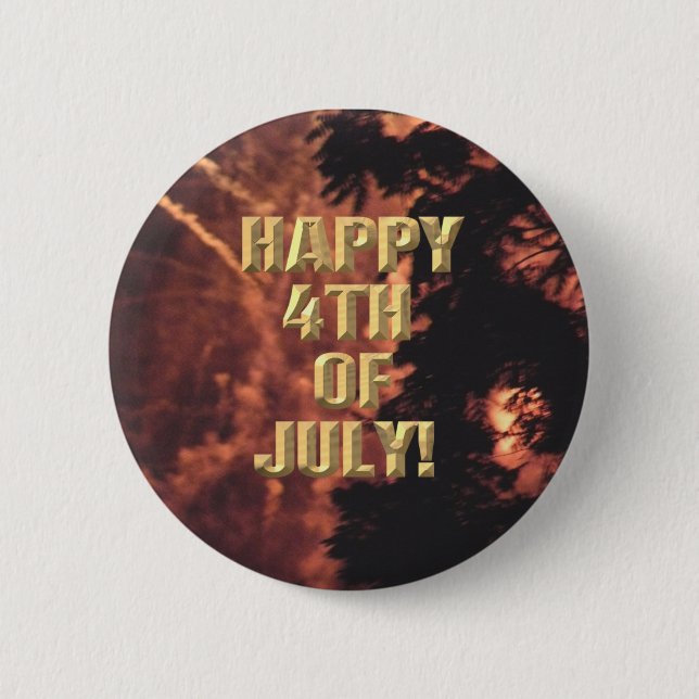 Fireworks 20 4th of July button (Front)
