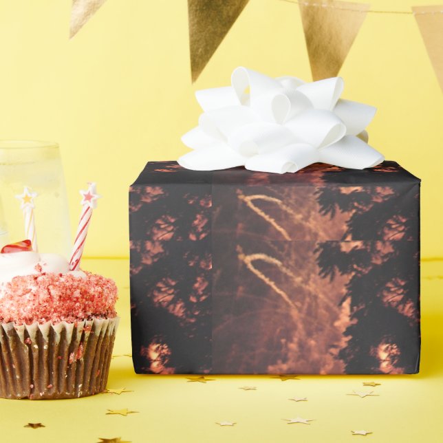 Fireworks 20 matte wrapping paper (Birthday Party)