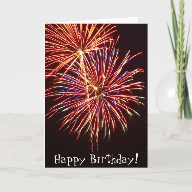 Fireworks 2 card (Front)