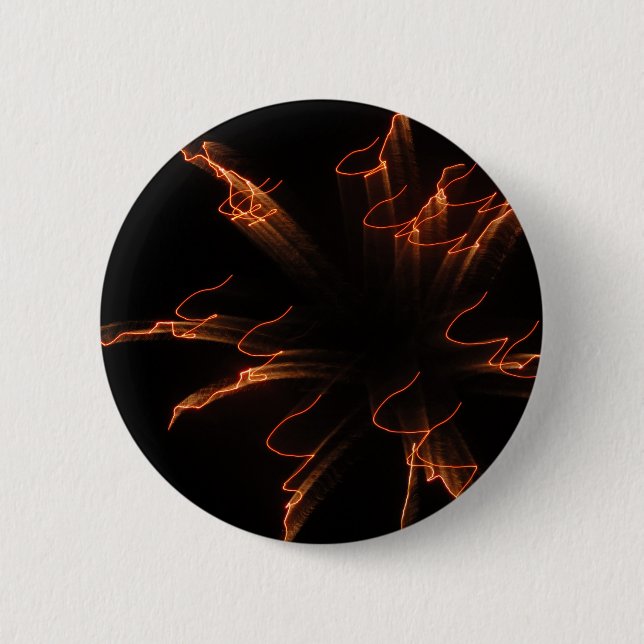 Fireworks 3 6 cm round badge (Front)