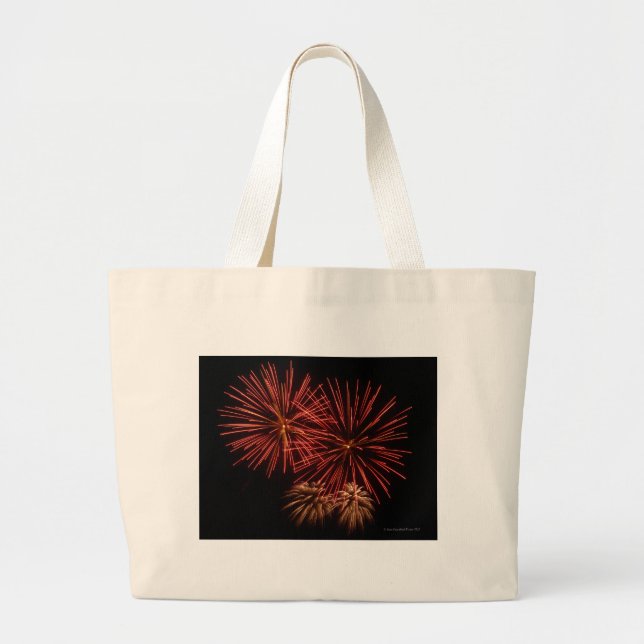 Fireworks 3 large tote bag (Front)