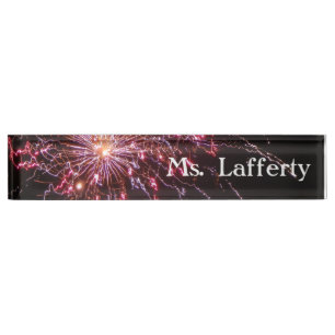 Fireworks 4 All Nameplate