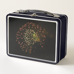 Fireworks 4 black lunchbox
