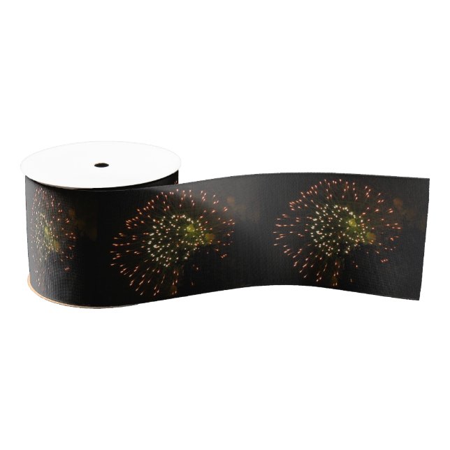Fireworks 4 ribbon spool grosgrain ribbon (Spool)
