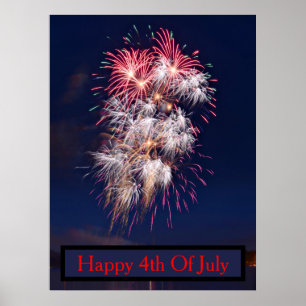 Fireworks 4th Of July Independence Day Poster