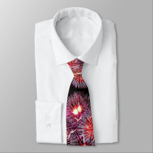 Fireworks - 4th of July Tie