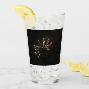 Fireworks 5 Collins glass tumbler