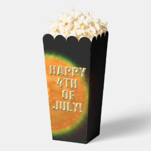 Fireworks 9 4th of July popcorn boxes