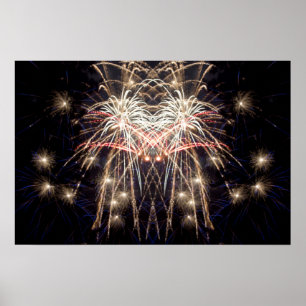 Fireworks Art: "Griffin" Original digital art Poster