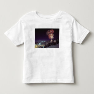 Fireworks at Big Mountain Resort in Whitefish, Toddler T-Shirt