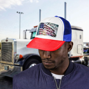 Fireworks Backdrop Trucker Hat