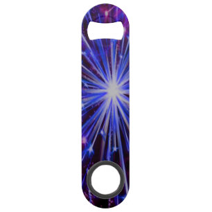 Fireworks Blue and Red Fun and Flashy Bottle Open