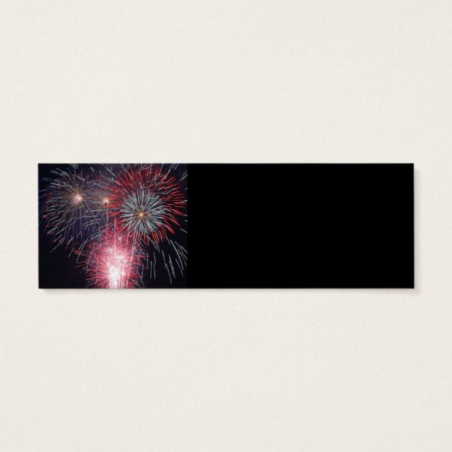 Fireworks Bookmark (Back)