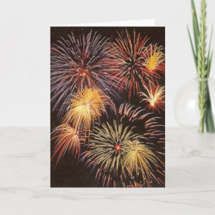 Fireworks Card