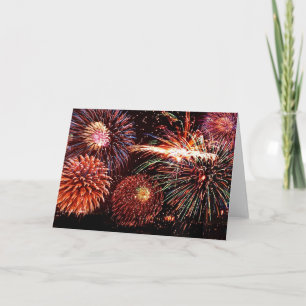 Fireworks Card
