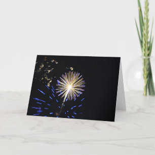 Fireworks Card