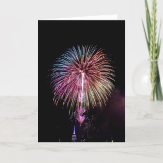 Fireworks Card