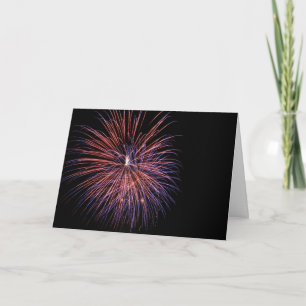 Fireworks Card