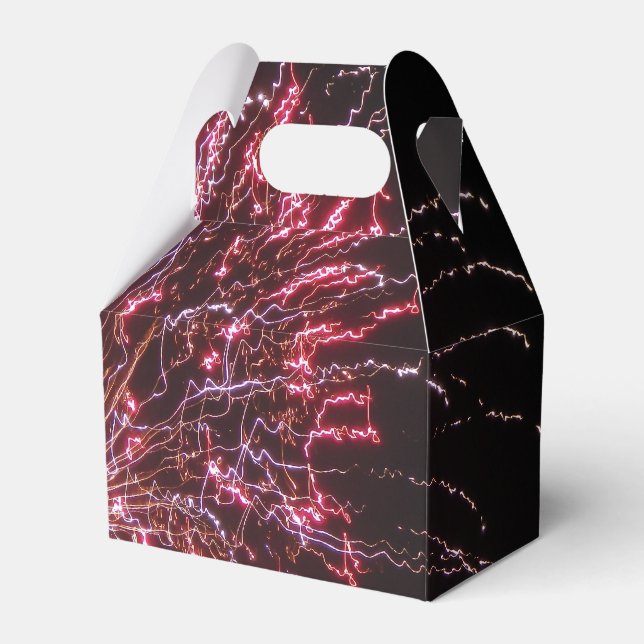 Fireworks Celebration Favour Box (Front Side)