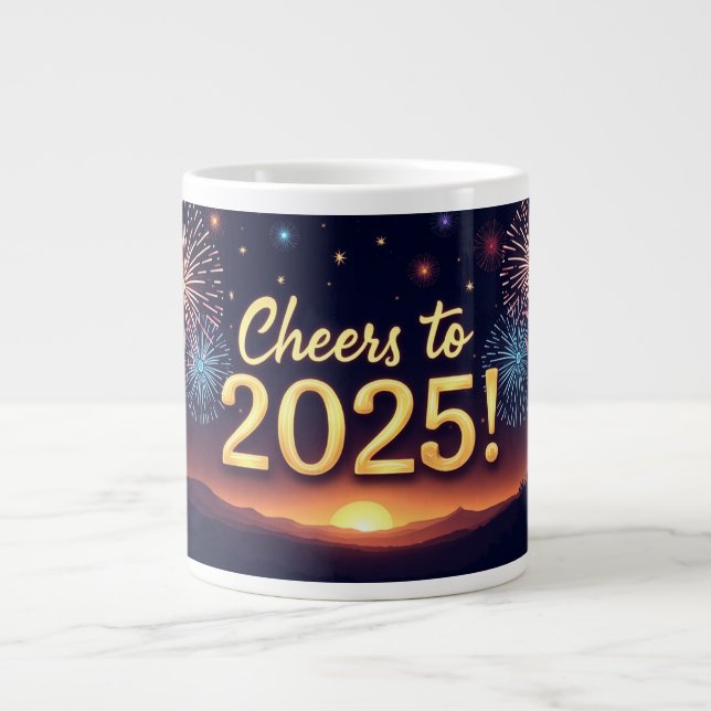 Fireworks Celebration Mug (Front)
