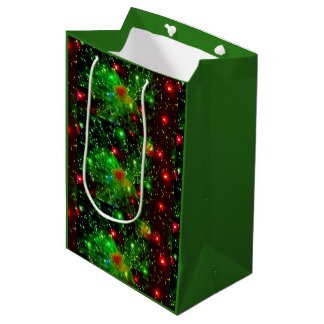 Fireworks Christmas Medium Gift Bag