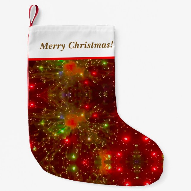 Fireworks Christmas Stocking (Front)