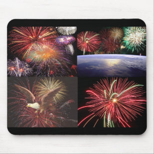 Fireworks Collection Mouse Pad