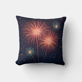 Fireworks Cushion