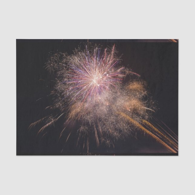 Fireworks custom tissue paper (Front)