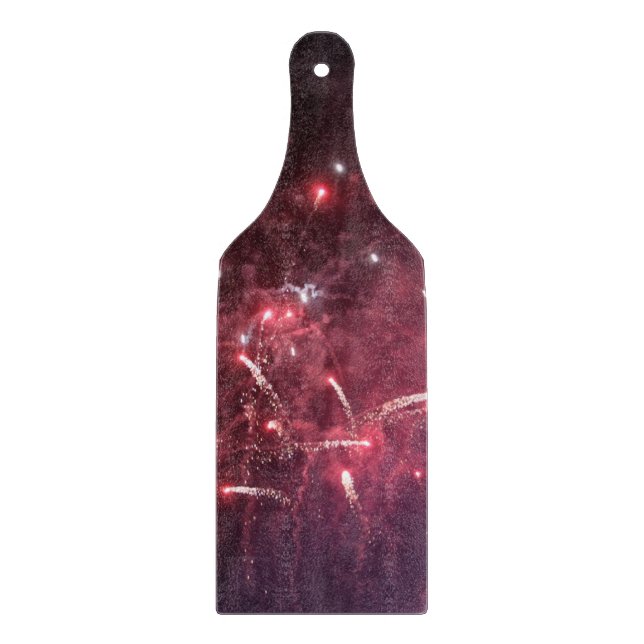 Fireworks Cutting Board (Front)