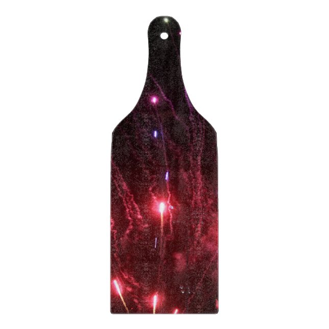 Fireworks Cutting Board (Front)