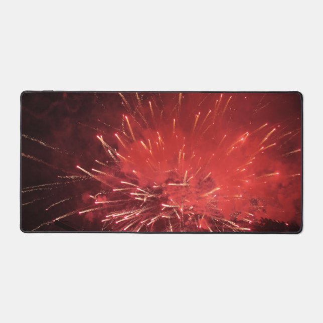 Fireworks Desk Mat (Front)