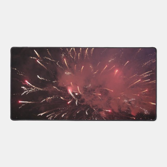 Fireworks Desk Mat (Front)