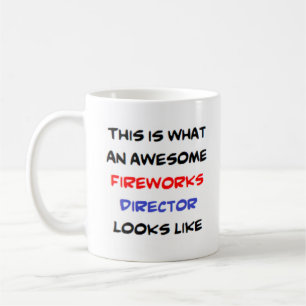 fireworks director, awesome coffee mug