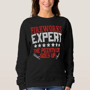 Fireworks Director Expert  Fourth Of July 4th Men  Sweatshirt