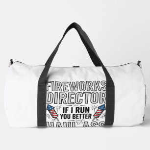 Fireworks Director Funny Patriotic Quote Shirt_1 Duffle Bag