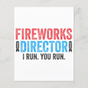 Fireworks Director T-Shirt 4th of July Shirt 
