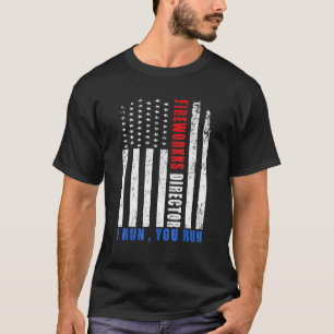 Fireworks Director Usa Independence Day 4th Of Jul T-Shirt